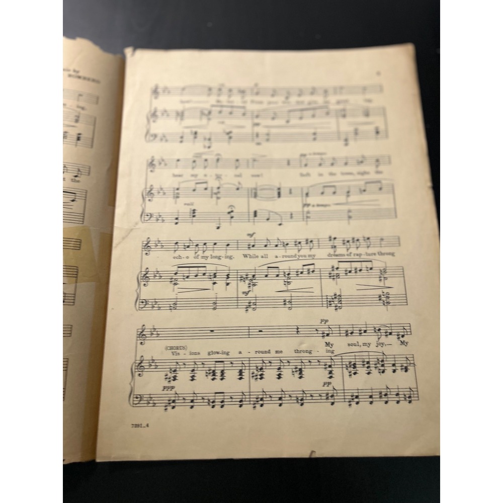 Sheet Music Serenade Solo The Student Prince in Heidelberg Sigmund Romberg Harms - Picture 8 of 10